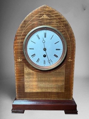 Edwardian french inlaid lancet - french,