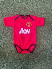 Manchester United Baby Body Suit One Size - Red