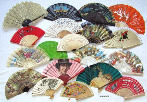 Vintage fan eventail - vintage,