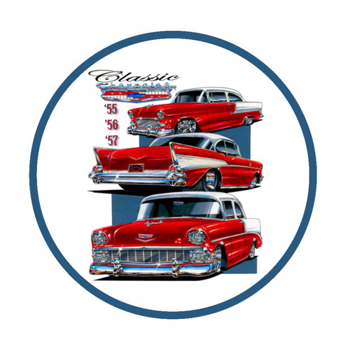 Car classics chevy 57 - car, 55,56,57"