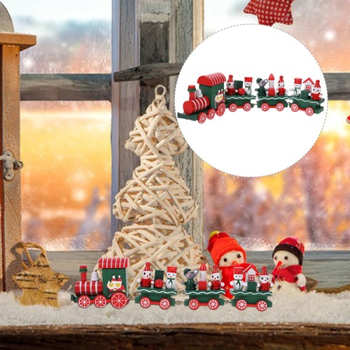 Set green wooden xmas - set, of