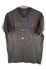 Coldplay World Tour 2022 Music Of Spheres T Shirt Crewneck band T Size M