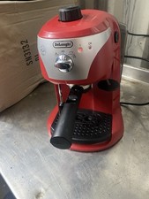 De'Longhi Motivo Espresso & Cappuccino Machine ECC220.R (RED) Working & VGC!