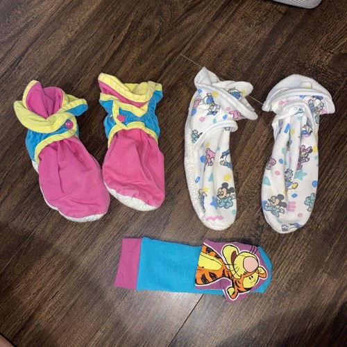 Vtg baby toddler slippers - toddler,