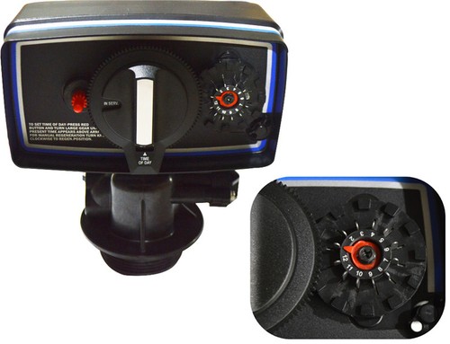 Time clock control valve for - time,