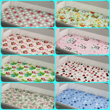 2pack fitted sheets for bedside crib 100% cotton  2pck chicco next to me stars+