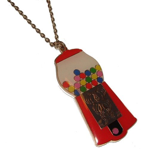 Gumball machine necklace