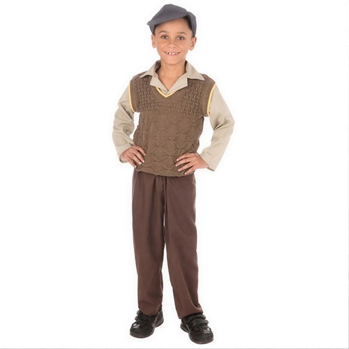 Kids wartime school boy - wartime,