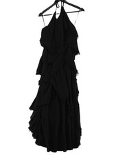Pearl & Caviar Maxi Dress XS in Black