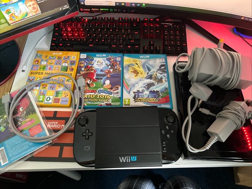 Nintendo wii black - u,