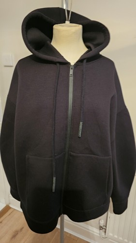 Zara black oversized full - zara, zip
