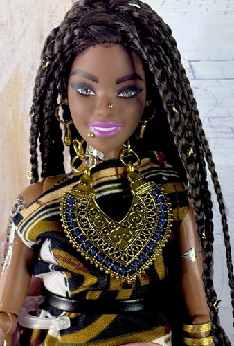Braided long hair - long, african