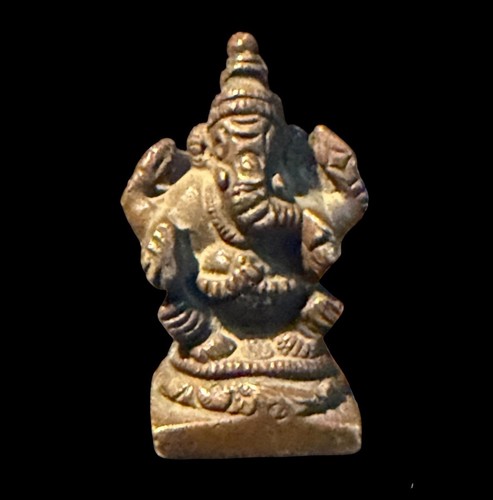 Antique bronze amulet - bronze,
