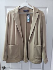 Ladies Beige Blazer Jacket