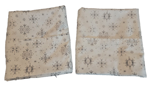Set white pillowcases w - pillowcases, w/
