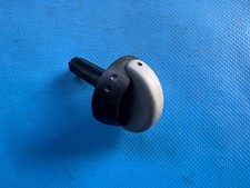 MG F & MG TF Black/Silver Heater Control Knob (JFD100680WCV) 2000 - 2007