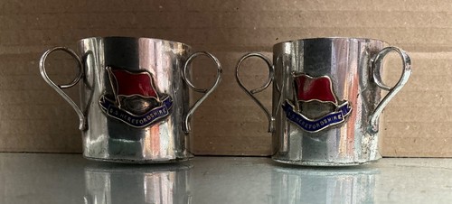 Pair antique bibby - pair, line