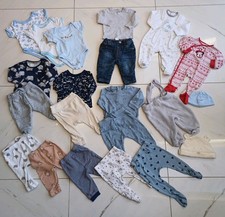 Massive Bundle Baby Boys 3-6 Months Clothes Outfit Winter Long Sleeve Next Etc