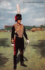 POSTCARD   MILITARY   ROYAL HORSE ARTILLERY OFFICER
