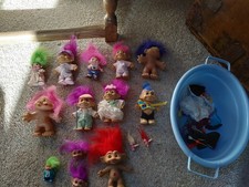 11X Vintage Troll Doll Bundle