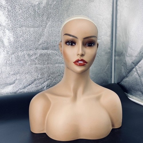 Mannequin head with shoulders - head,