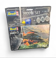 Revell 04984 UH-60a Blackhawk 1:100 Scale Model Kit. Missing Paint Brush