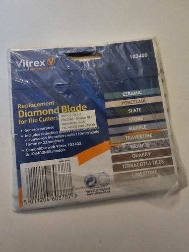 Vitrex diamond blade - diamond,