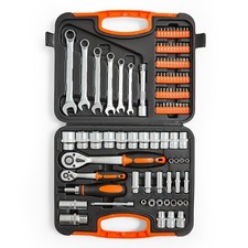 104pc socket set vonhaus - set,