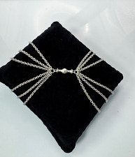 Pandora Multi-Strand Mesh One Station Clip Bracelet 591701 - 19cm ALE S925