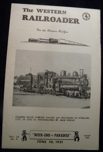Western railroader 140 - #140, 1951