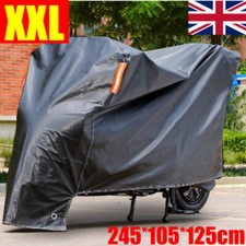XXL Heavy Duty Motorcycle Moped Bike Cover Waterproof Outdoor Rain Protector