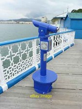 Photo 12x8 A 'Talking' telescope on the pier, Llandudno  c2011
