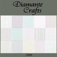 225 x 2mm Diamante Self Adhesive Rhinestone Nail body Gem Choose from 19 Colours