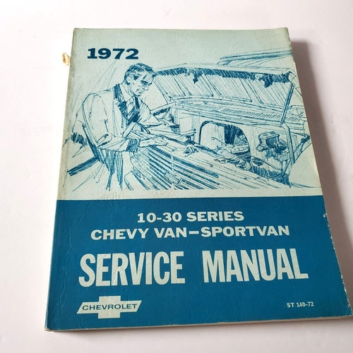 1972 chevy van - van, sportvan