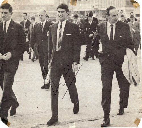 Jim baxter signed book - jim,
