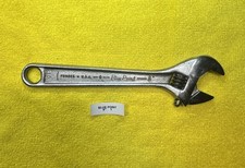 Vintage Blue-Point 8"  Adjustable Wrench CRESCENT WRENCH 8" forged USA Snap On