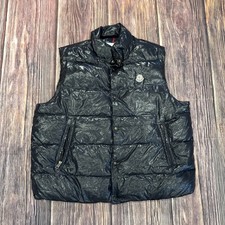 Moncler Gilet Men's Black Down