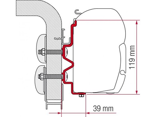 Fiamma hymer camp - fiamma, kit