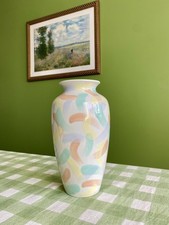 Vintage Abstract Vase Pastel