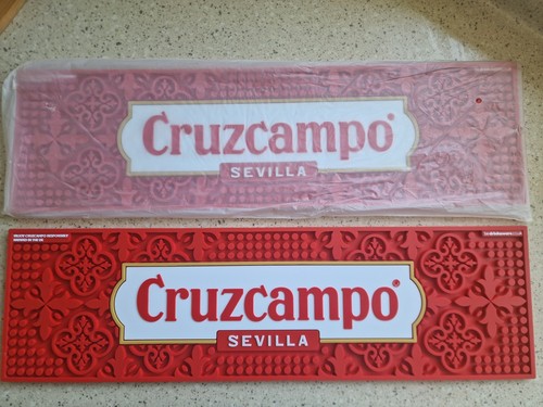 Cruzcampo beer rubber bar - beer,