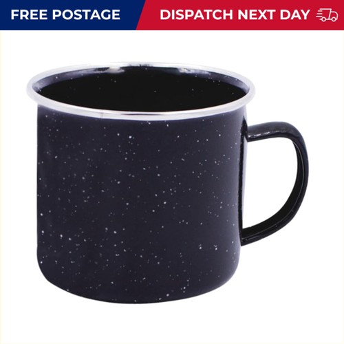 Durable 12oz black - 12oz, enamel