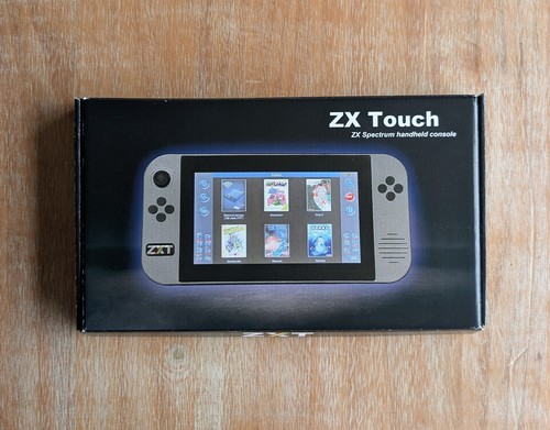 Touch handheld console - console,