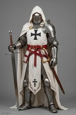 Wearable White Templar Knight