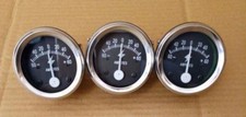 Ammeter 2" 60-0-60, Ampere Meter for Car, Trucks, Tractors, Bus, Generator 3 PCS