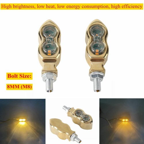 Motorcycle 8mm bolt brass - motorcycle,