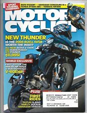 Motorcyclist Magazine November 2007- Buell 1125R, BMW R1200RT, Yamaha FJR1300