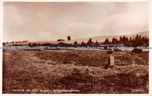 R245647 culloden moor graves - moor,