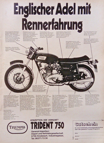 Triumph trident 750 original - 750,,