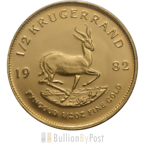 Half ounce krugerrand best - half,