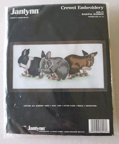 Janlynn vintage crewel - vintage,